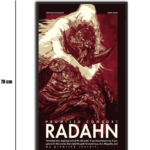 تابلو شیشهای طرح الدن رینگ | Elden Ring Radahn سایز 70×40