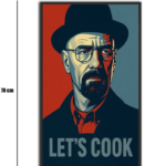 تابلو شیشهای طرح برکینگ بد | Breaking Bad سایز 70×40
