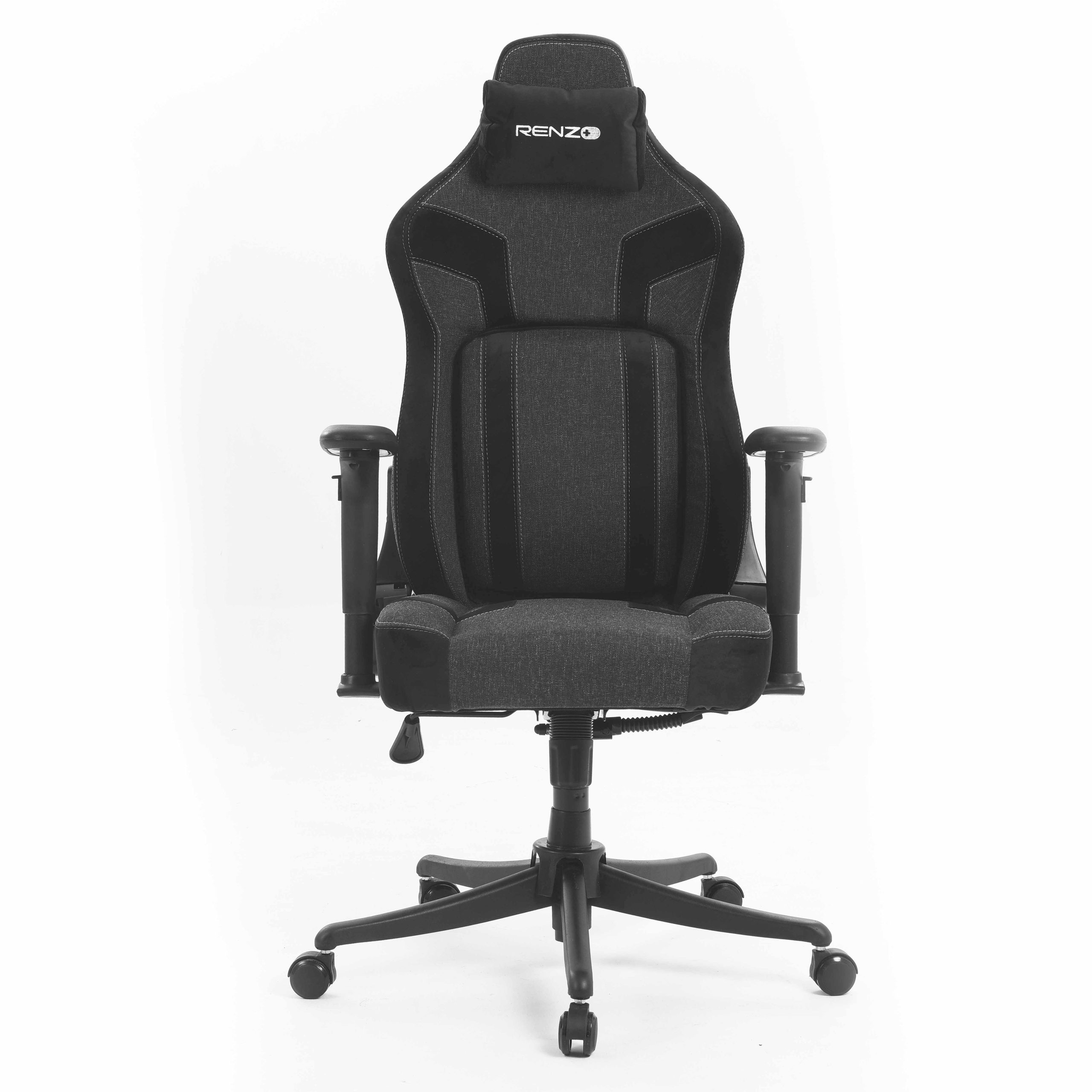 صندلی گیمینگ رنزو مدل داینامیک مشکی | Gaming Chair Renzo Dynamic FABRIC Black