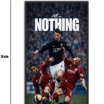 تابلو شیشهای طرح 6 Cristiano Ronaldo | کریستیانو رونالدو سایز 70×40