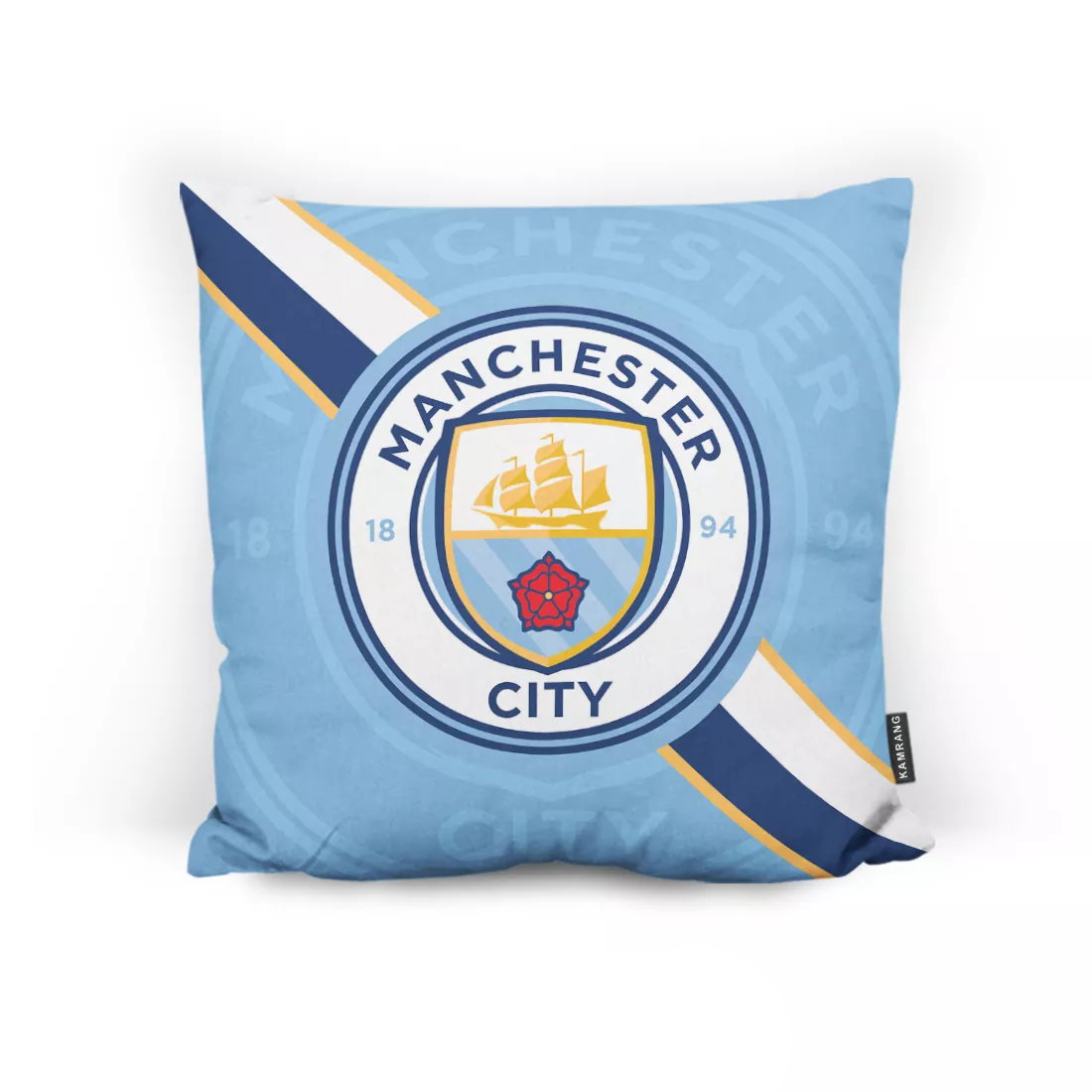 بالشتک دکوراتیو منچستر سیتی | Manchester City سایز 45×45 سانتی‌متر