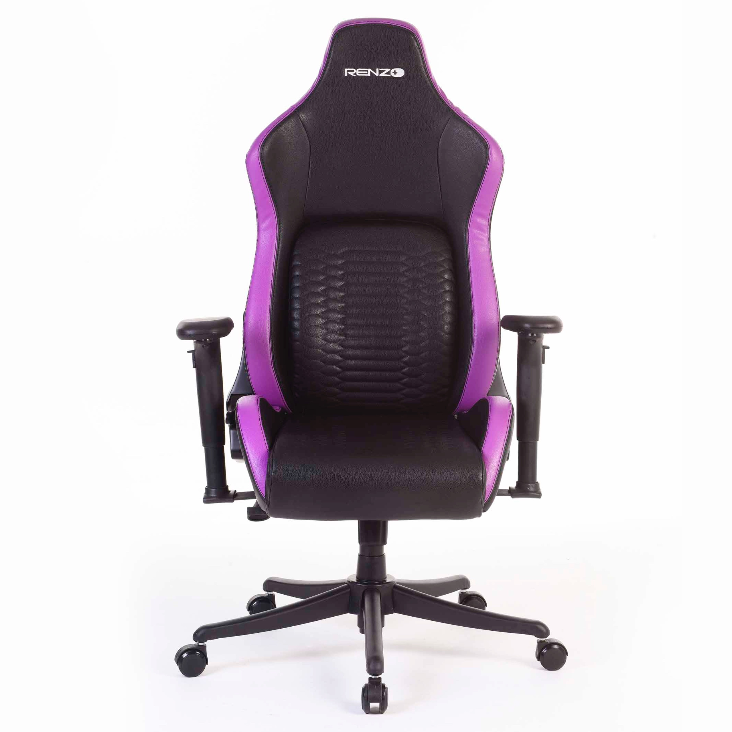 صندلی گیمینگ رنزو مدل رویال بنفش | Gaming Chair Renzo Royal Electric Purple