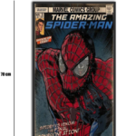 تابلو شیشه‌ای طرح اسپایدرمن | Spider Man سایز 70×40