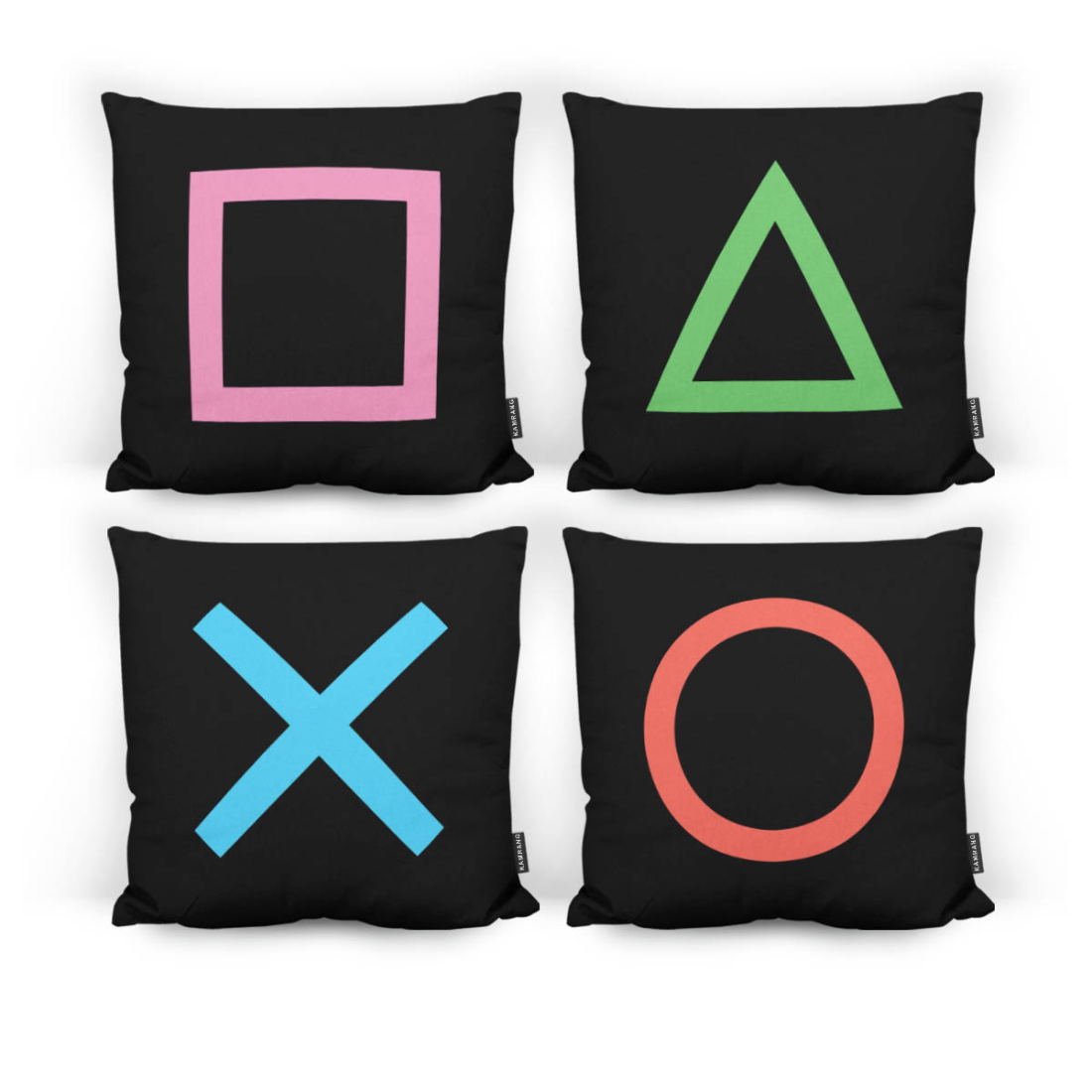 بالشتک دکوراتیو کالکشن پلی استیشن | Playstation Buttons سایز 45×45 سانتی‌متر