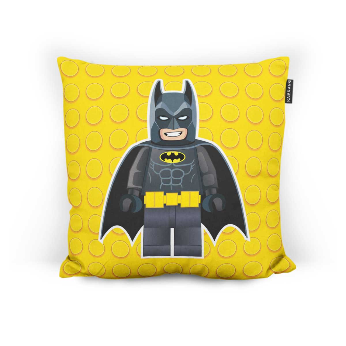 بالشتک دکوراتیو بتمن | Batman Lego سایز 45×45 سانتی‌متر
