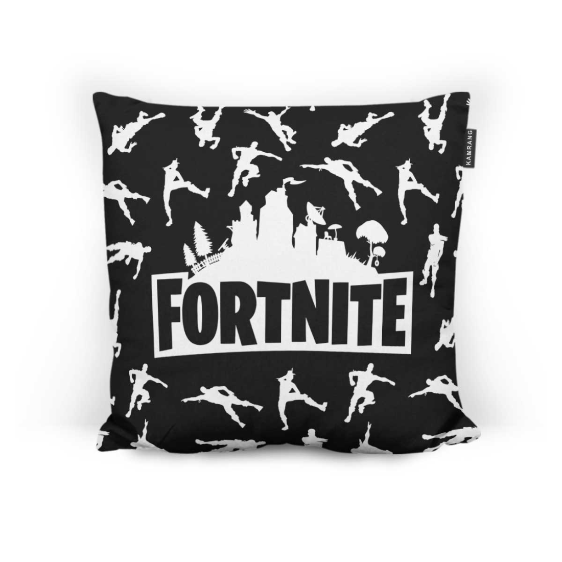 بالشتک دکوراتیو فورتنایت | Fortnite Black سایز 45×45 سانتی‌متر