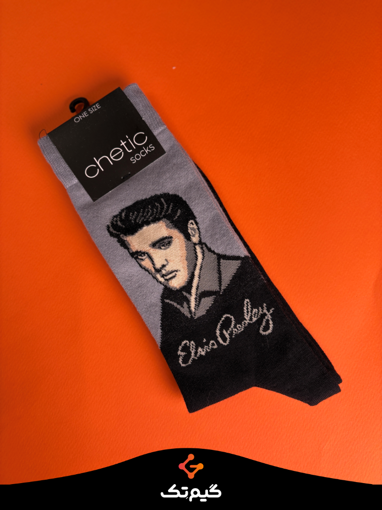 جوراب فانتزی طرح Elvis Presley