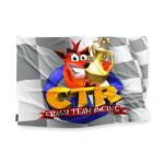 پرچم کراش ماشینی CRASH TEAM RACING
