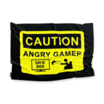 پرچم گیمر عصبانی CAUTION ANGRY GAMER