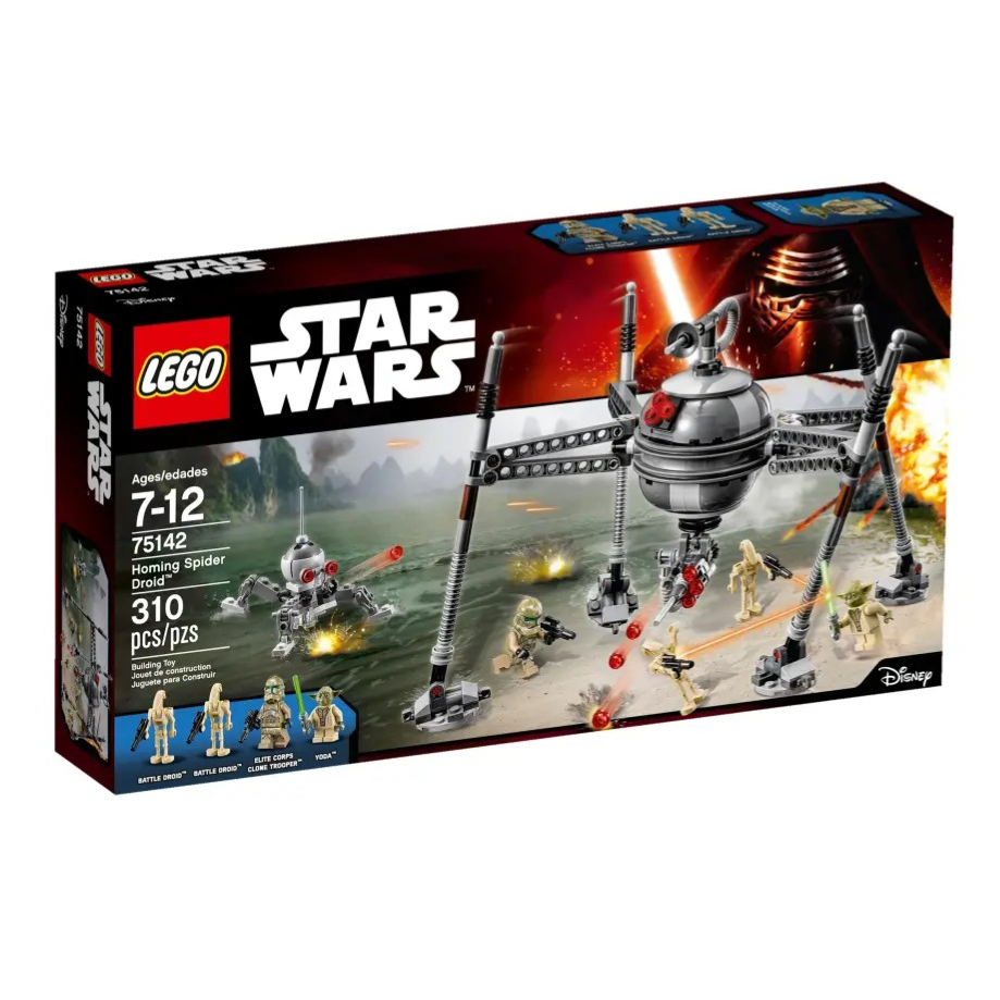لگو استار وارز: هومینگ اسپایدر دروید | LEGO Star Wars Homing Spider Droid 75142