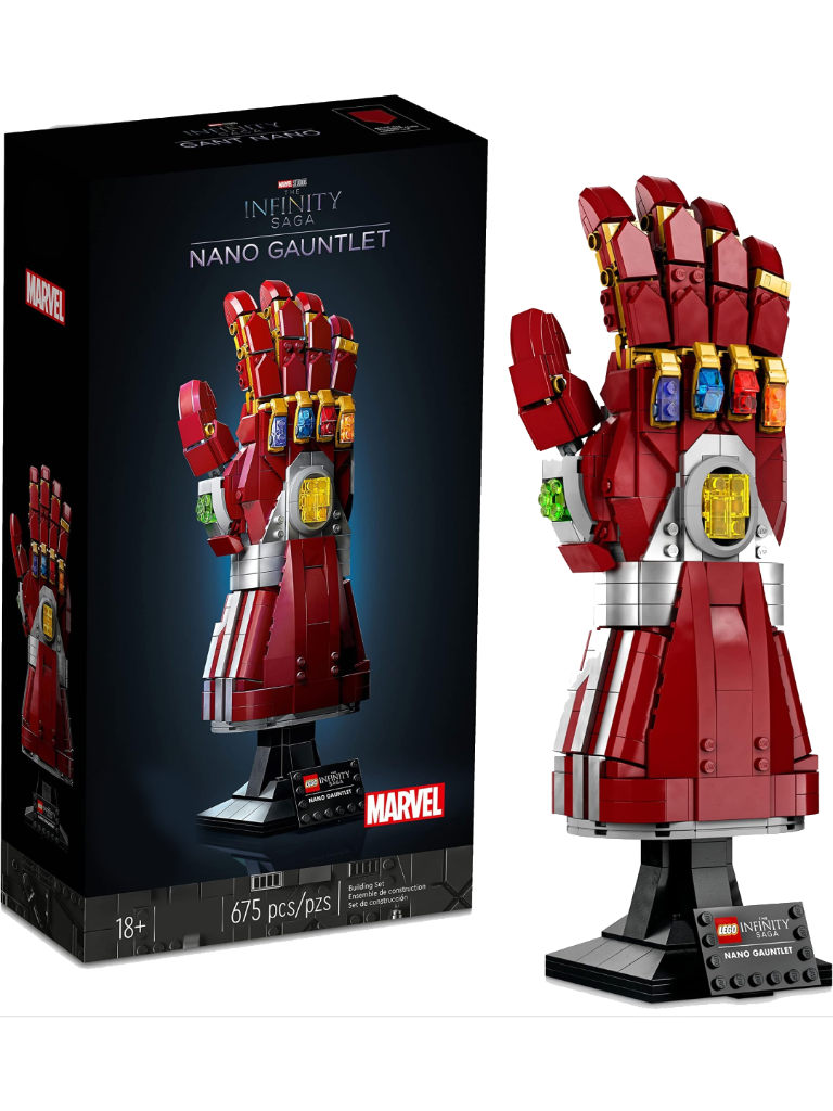 لگو دستکش سنگ بی‌نهایت آیرون من | Marvel Nano Gauntlet Iron Man - های‌کپی