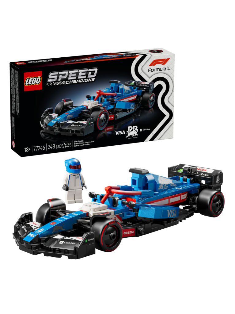 لگو ماشین فرمول یک LEGO® Visa Cash App RB VCARB 01 F1® Race Car (77246) RB VCARB 01