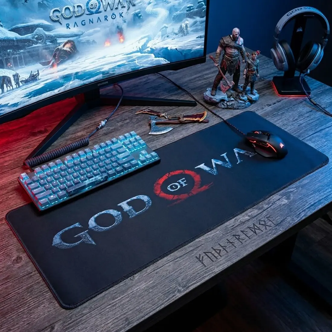 موس پد گاد آف وار God of War طرح یک