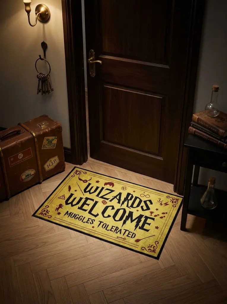 پادری طرح هری پاتر مدل Wizards Welcome