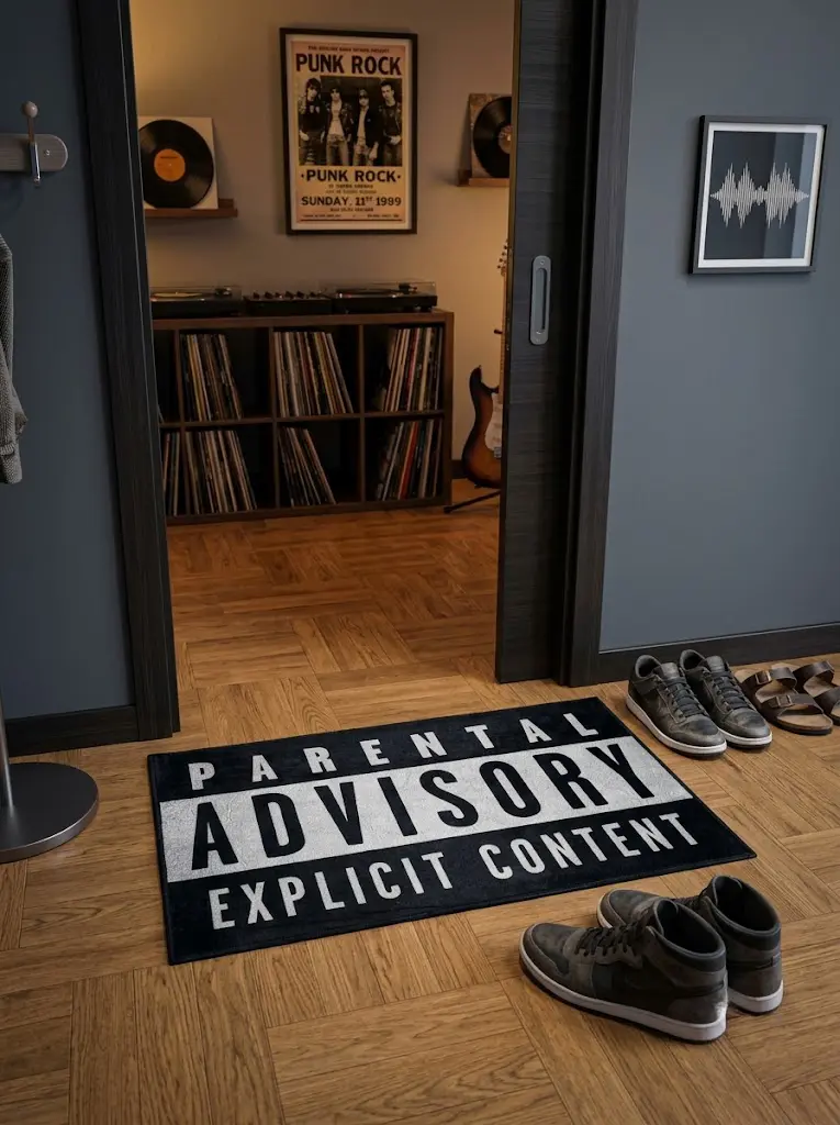 پادری اتاق طرح محتوای بدون سانسور Parental Advisory