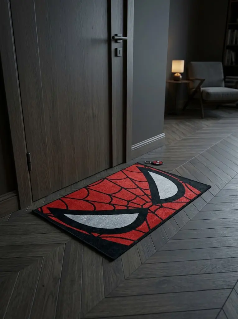 پادری اتاق طرح مرد عنکبوتی Spider-Man