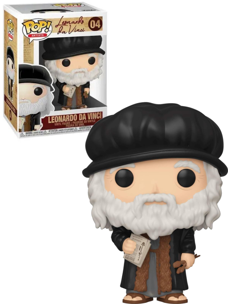 فانکو پاپ لئوناردو داوینچی (04) Funko Pop! Artists: Leonardo Da Vinci
