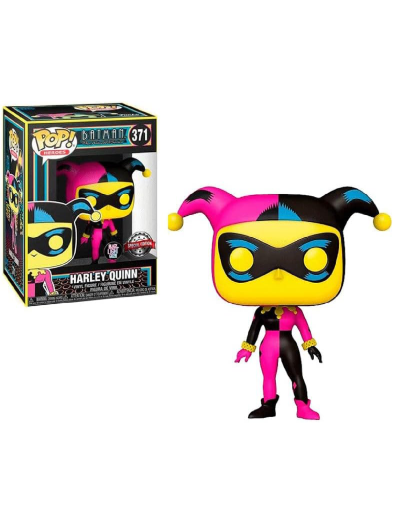 فانکو پاپ هارلی کویین نسخه بلک لایت (371) Funko Pop! DC: Harley Quinn Black Light