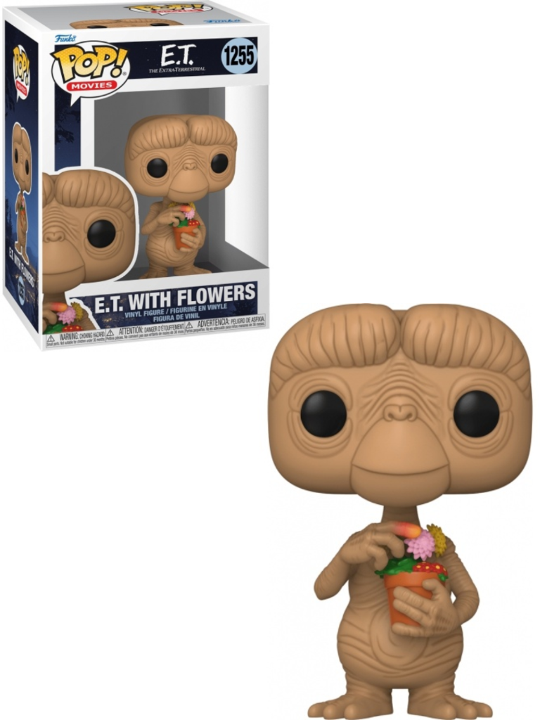 فانکو پاپ E.T. با گل‌ها (Funko Pop! E.T. The Extra-Terrestrial with Flowers (1255