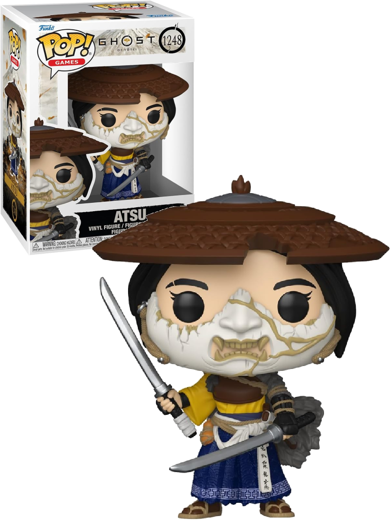 فانکو پاپ آتسو - گوست آف یوتی (1248) Funko POP! Ghost of Yotei - Atsu